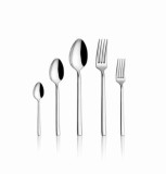 Cumpara ieftin Set tacamuri 60 bucati CUT01 Argintiu 20.3x20.3 cm