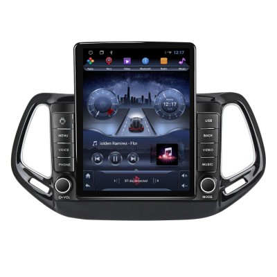 Navigatie dedicata cu Android Jeep Compass II 2016 - 2021, 2GB RAM, Radio GPS foto