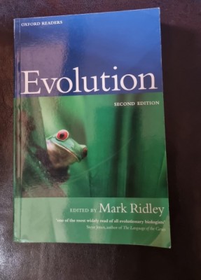 Evolution - Mark Ridley foto