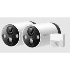Kit camere Supraveghere WIFI, wireless TAPO C420S2, 2.4 GHz, WPA/WPA2- PSK,