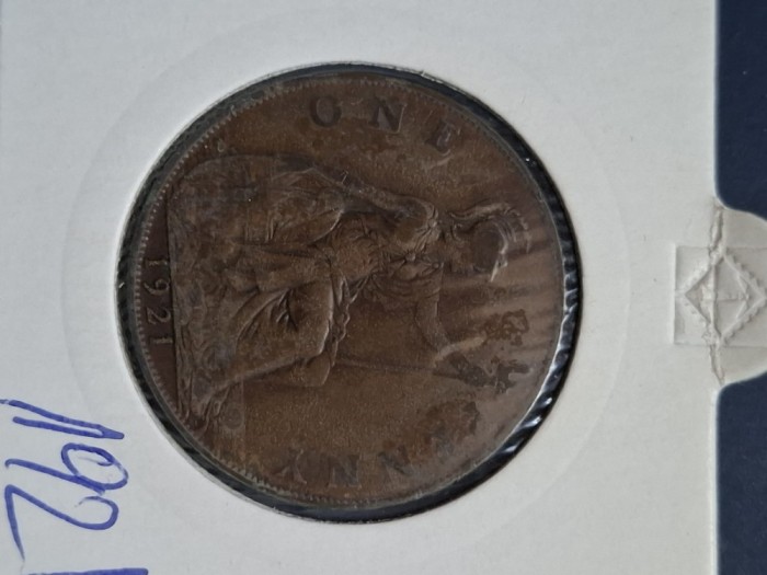 One penny 1921