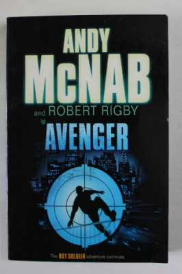 AVENGER by ANDY McNAB , THE BOY SOLDIER ADVENTURE CONTINUES , 2007 foto
