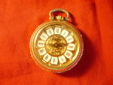 Ceas de buzunar sau Medalion , de dama Chateau - elvetian ,nu functioneaza,d=3,2