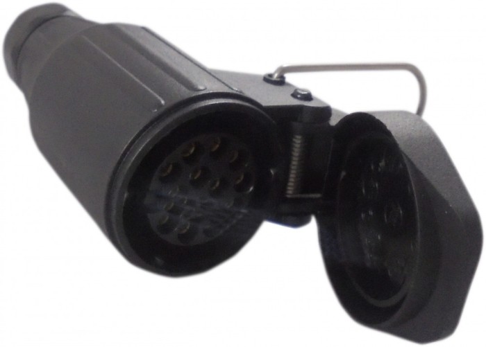 Priza conectare remorca 12V, cu 13 pini, cu capac AutoDrive ProParts