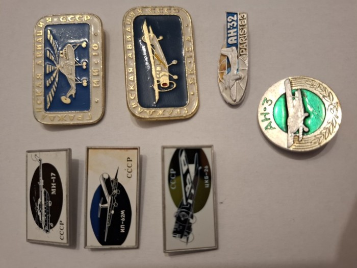 Efecte militare, insigne Urss aviație, colectie