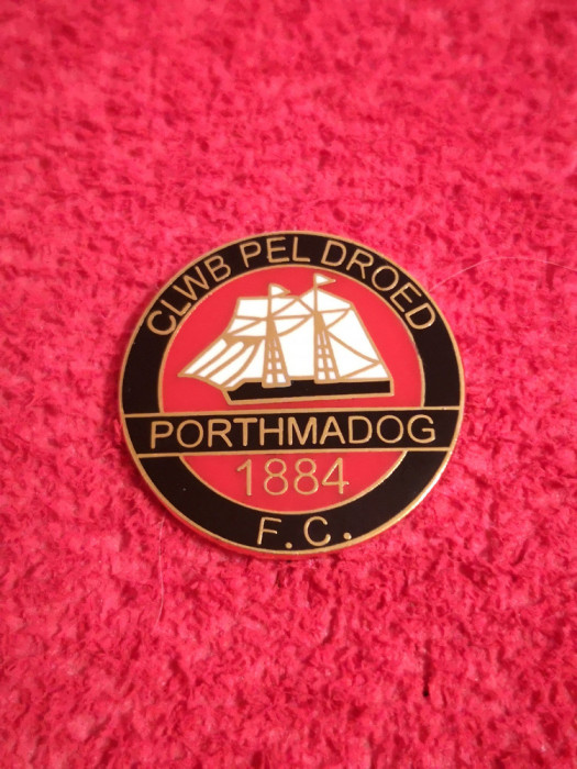 Insigna fotbal - PORTHMADOG FC (Tara Galilor)