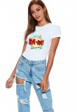 Tricou dama alb - Bye Bye - S, THEICONIC