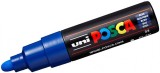 Marker - Posca PC-7M, 4.5-5.5mm, albastru | Uni
