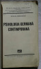 Psihologia germana contimporana / Nicolae Margineanu 1930