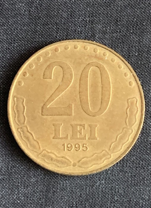 Moneda 20 lei 1995