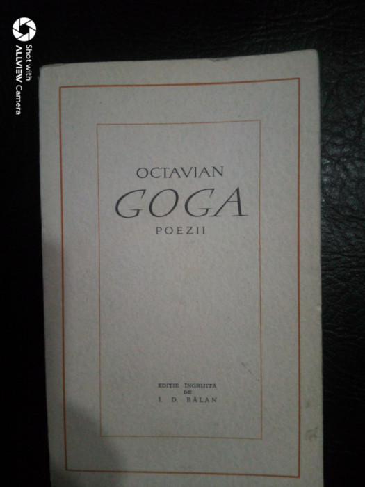 Poezii-Octavian Goga