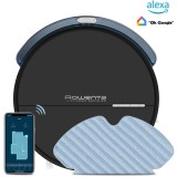 Aspirator robot Rowenta X-Plorer Serie 60 Animal Kit RR7455WH, Mop, 3 Moduri curatare, Navigare Smart Exploration, Sistem Aqua Force 2in1, Wi-Fi, 0.36