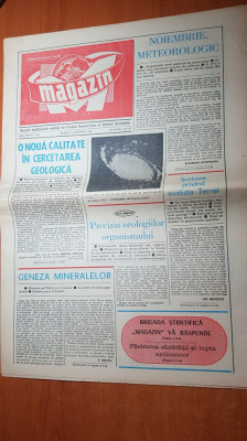 ziarul magazin 8 noiembrie 1980-articol scris de adrian paunescu foto