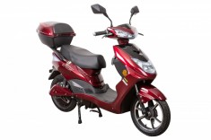 Scuter electric ZT-27 Warrior, culoare rosu, cu motor 900W, acumulator 48V, 13.2... Cod:E00027-1 foto
