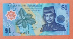 1 Dolar 1996 - Bancnota veche Brunei - one dollar - piesa SUPERBA - UNC