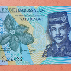 1 Dolar 1996 - Bancnota veche Brunei - one dollar - piesa SUPERBA - UNC