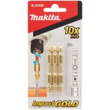 Makita B-52489 - Set capete de insurubare profil TX20 dublu 3 bucati