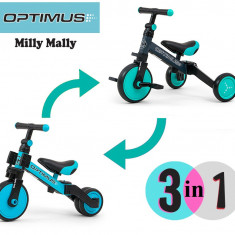 Tricicleta transformabila 3 in 1 Optimus Mint
