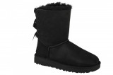 Cizme de iarna UGG Bailey Bow II 1016225-BLK negru, 36