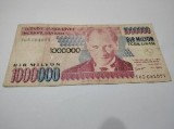 Turcia 1.000.000 lire 1970