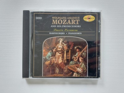 CD: Wolfgang Amadeus Mozart - Brigitte Haudebourg &amp;ndash; W. A. Mozart And His Predecessors - Harspicord, pianoforte foto