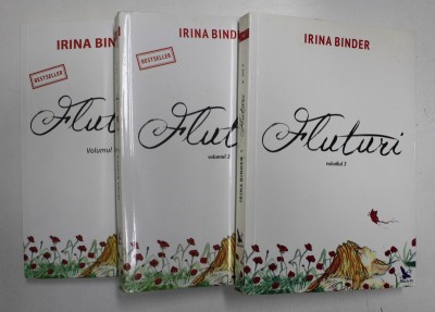 FLUTURI , VOLUMELE I - III de IRINA BINDER , 2016 foto
