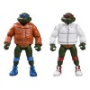Teenage Mutant Ninja Turtles (Cartoon) Action Figure Punk Leo and Punk Raph 2 Pack 18 cm, Neca