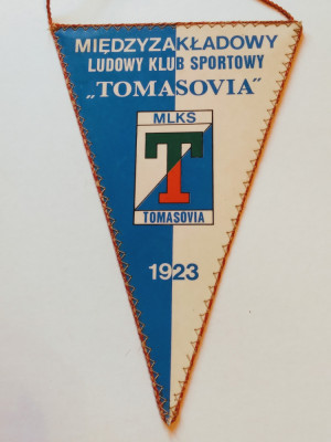 Fanion sportiv - MLKS TOMASOVIA 1923 (POLONIA) foto