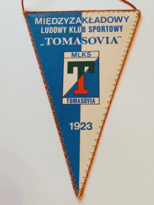 Fanion sportiv - MLKS TOMASOVIA 1923 (POLONIA) foto