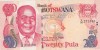 Botswana 20 Pula 2008, Bancnota XF, Africa