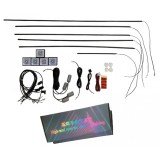 Kit lumini ambientale Symphony wireless cu LED, Acrilice 18 in 1 AMB101 Clear