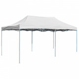 Cumpara ieftin Cort de petrecere pliabil profesional, alb, 3 x 6 m, oțel