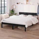 Cadru de pat, 160x200 cm, lemn masiv de pin, vidaXL