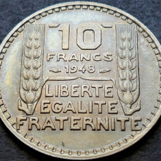 Moneda istorica 10 FRANCI / FRANCS - FRANTA, anul 1948 * cod 2853