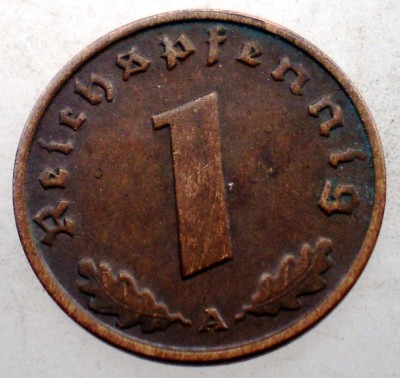 2.413 GERMANIA 1 REICHSPFENNIG 1937 A foto