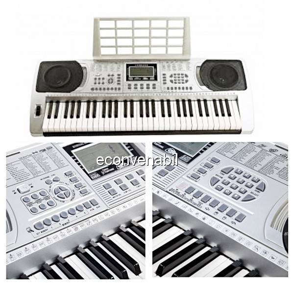 Orga electronica 61 de clape 5 Octave cu Slot USB si SD XY335 Orga electronica 61 de clape 5 Octave cu Slot USB si SD XY335