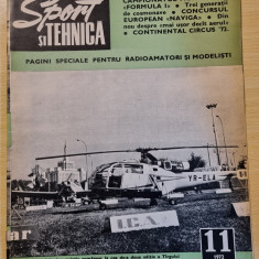 sport si tehnica noiembrie 1972-lansarea dacia break,art. sibiu,formula 1