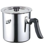 Cumpara ieftin Oala de fiert lapte 2 litri din inox Grunberg GR-1516 cu pereti dubli