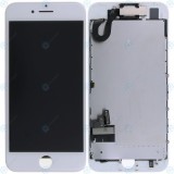 Modul display LCD + Digitizer cu piese mici albe pentru iPhone 7