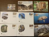 Australia - serie 4 timbre MNH, 4 FDC, 4 maxime, fauna wwf