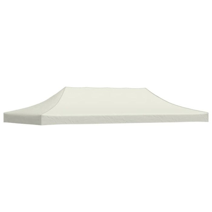 vidaXL Acoperiș cort de petrecere, crem, 3 x 6 m