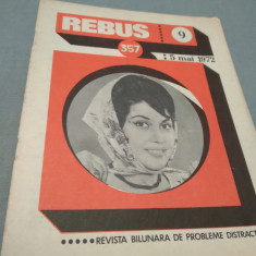 REVISTA REBUS NR.9 /5 MAI 1972