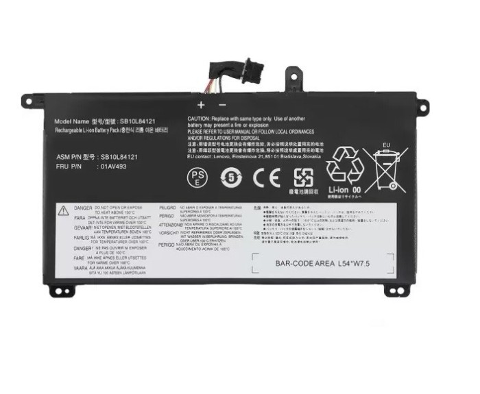 Baterie laptop Lenovo ThinkPad T570 T580 P51S P52S 01AV493 00UR890 00UR891 00UR892 SB10L8412