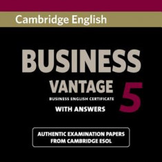 Cambridge English Business 5 Vantage Student's Book with Answers