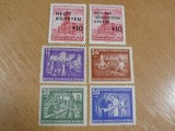 Germania Democrată DDR Supratipar Solidaritate Egipt Ungaria &amp; Reconstrucție Lot 6 Mărci -A771