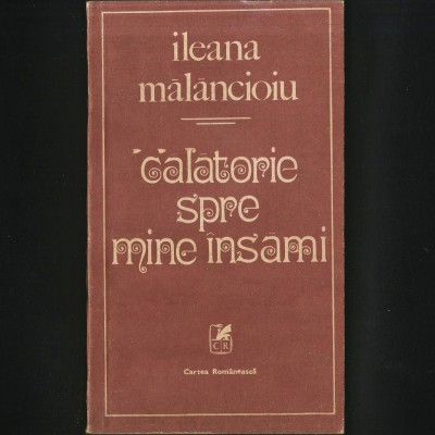 CALATORIE SPRE MINE INSAMI - ILEANA MALANCIOIU foto