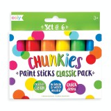 Cumpara ieftin Creioane tempera solida Chunkies, 6 bucati