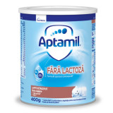 Formula de lapte de inceput Fara Lactoza, 400 g, Aptamil, Nutricia