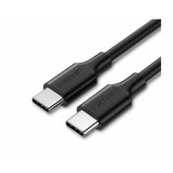 Cumpara ieftin CABLU alimentare si date Ugreen &amp;quot;US286&amp;quot; Fast Charging Data Cable pt. smartphone USB Type-C la USB Type-C 60W/3A nickel plating PVC 3m negru