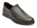 Pantofi OTTER negri, 556, din piele naturala